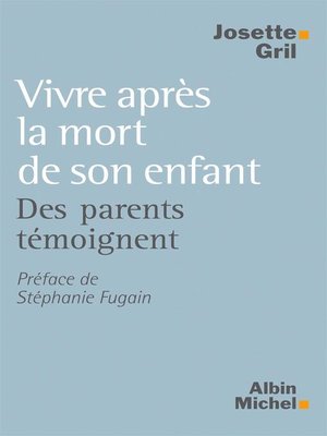 cover image of Vivre après la mort de son enfant